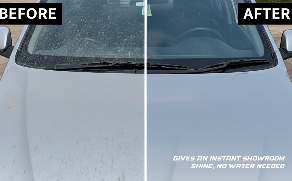 Nippon Paint Waterless Car Wash Spray 250ml | Quick Clean | High Gloss Shine | Eco Friendly Car Cleaner Spray | n-Shield Waterless Wash for Bike & Car | No.1 Paint in Asia Pacific.