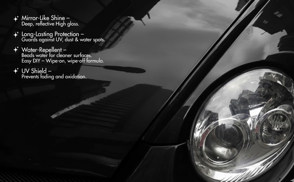 Nippon Paint n-Shield Liquid Wax Polish 250ml | Restores Car Paint Gloss, Protects from UV, Dust & Water, Long Lasting Shine