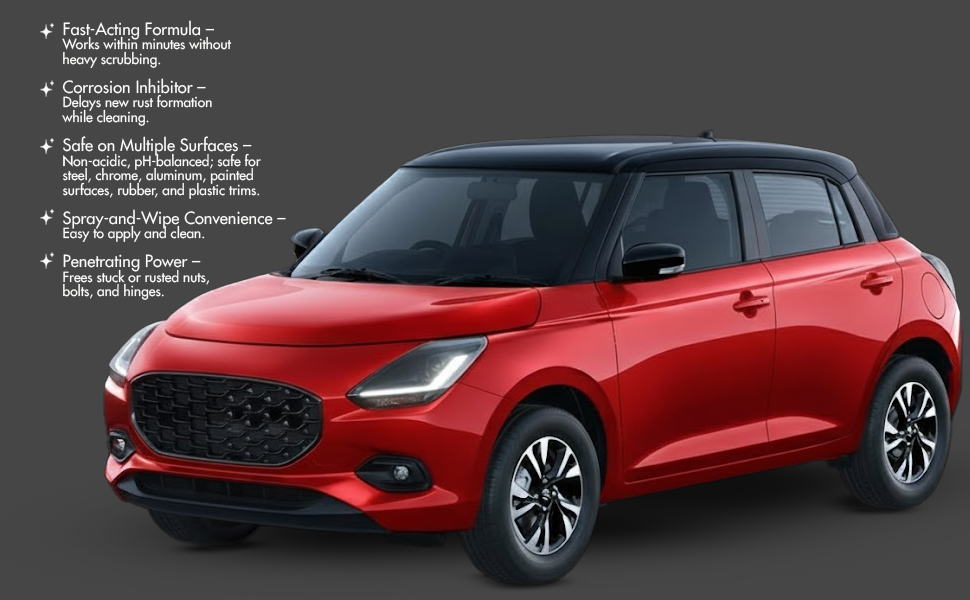 Nippon Paint n-Shield Rust Remover Spray 150ml | Removes Rust, Cleans Metal Surfaces, Restores Shine & Protection