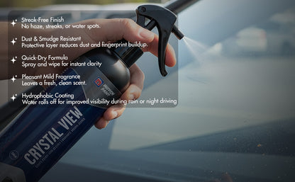 Nippon Paint n-Shield Car Glass Cleaner Spray 250ml | Repels Dust/Rain, Removes Stubborn Residue, Hydrophobic | No. 1 Paint In Asia Pacific