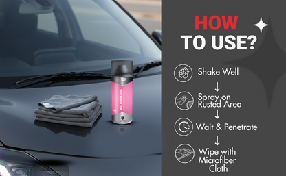 Nippon Paint n-Shield Rust Remover Spray 150ml | Removes Rust, Cleans Metal Surfaces, Restores Shine & Protection