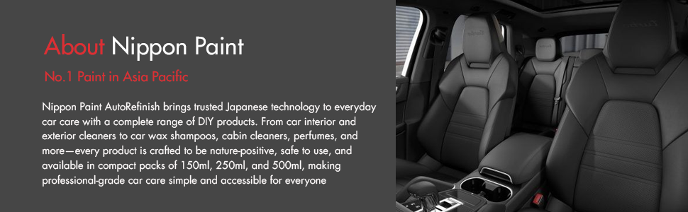 Nippon Paint n-Shield Fabric Cleaner 500ml | Upholstery, Carpet & Car Seat Stain Remover, Deep Cleaning Spray | No. 1 Paint In Asia Pacific