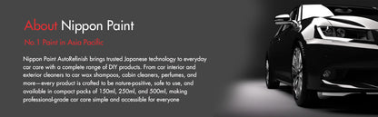 Nippon Paint n-Shield Car Glass Cleaner Spray 250ml | Repels Dust/Rain, Removes Stubborn Residue, Hydrophobic | No. 1 Paint In Asia Pacific